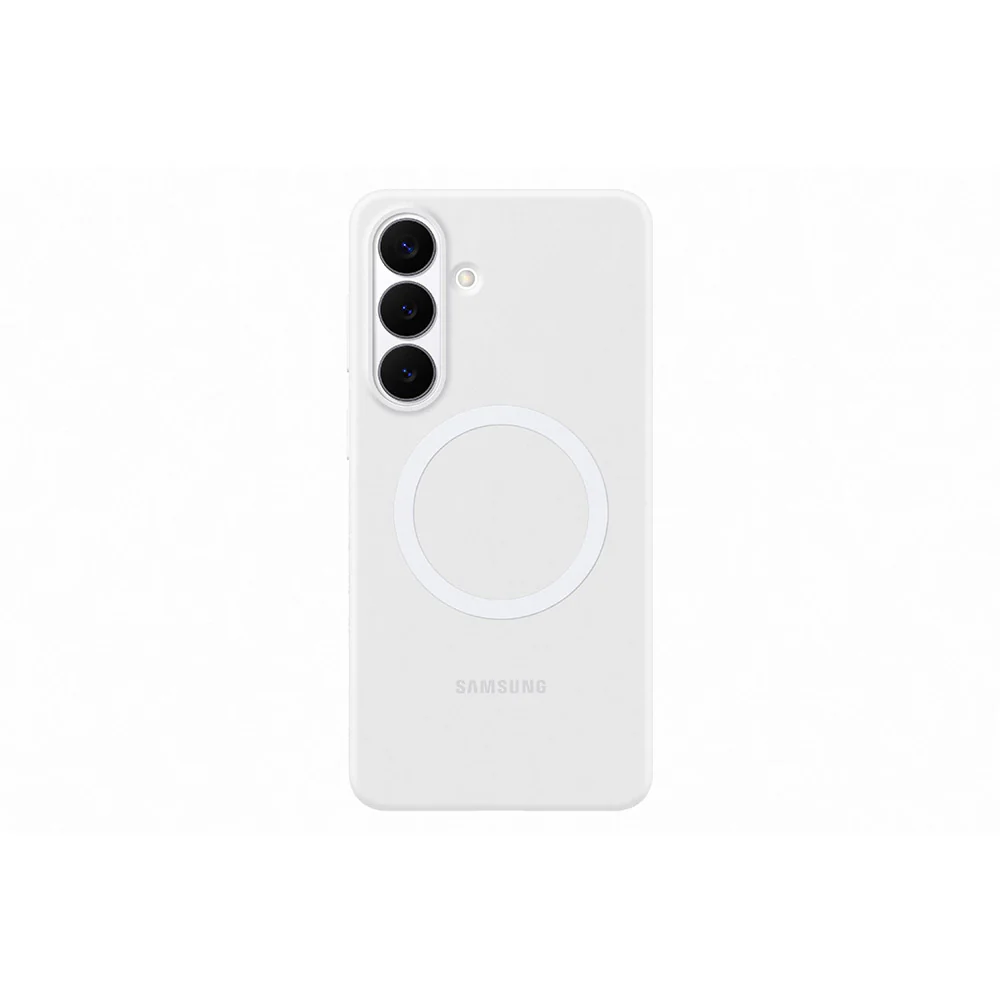 Samsung Galaxy S26+ Silicone Magnet Case - White (EF-ES947CWEGWW)