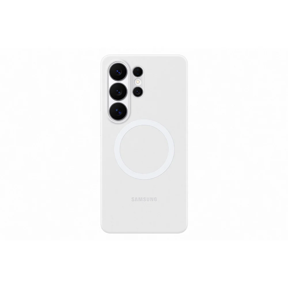 Samsung Galaxy S26 Ultra Silicone Magnet Case - White (EF-ES948CWEGWW)