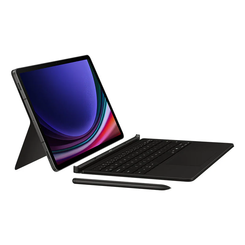 Samsung Galaxy Tab S9 / Tab S9 FE Book Cover Keyboard (AI Hotkey) - Black