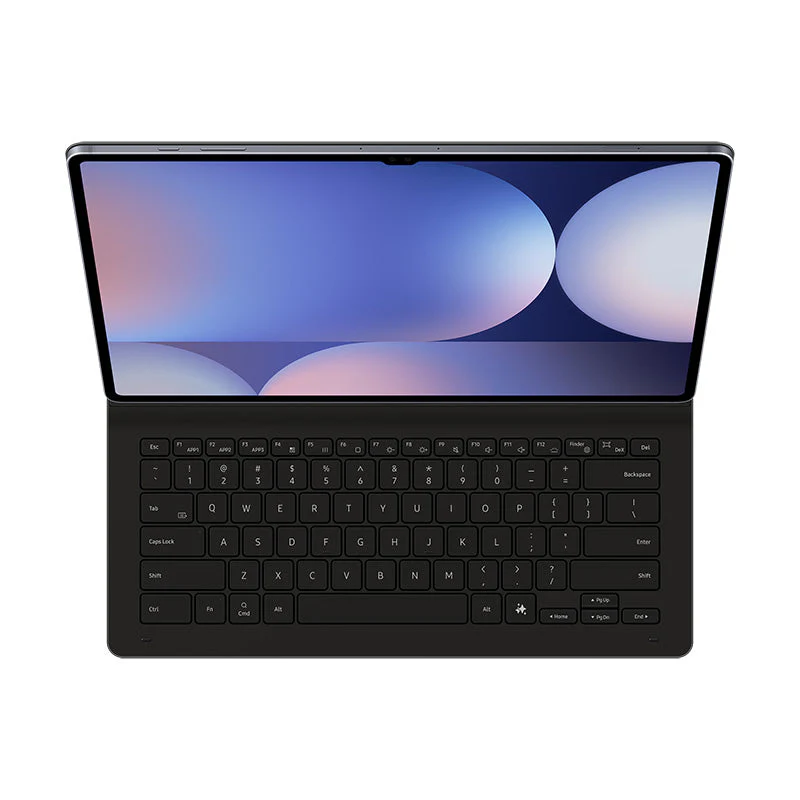Samsung Galaxy Tab S9 Ultra / Tab S10 Ultra Book Cover Keyboard Slim (AI Hotkey) - Black - Image 4