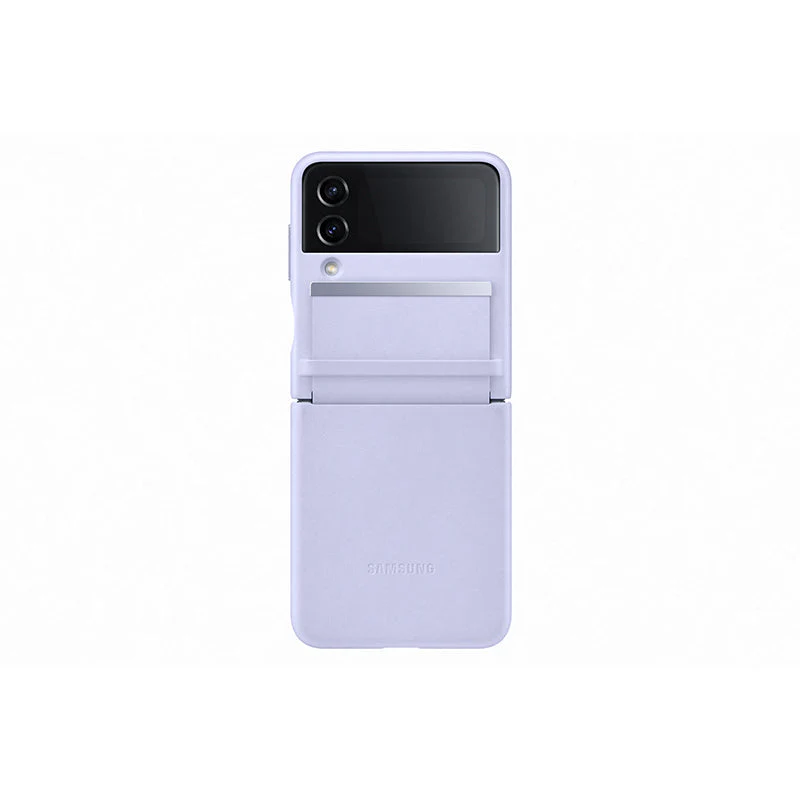 Samsung Galaxy Z Flip4 Flap Leather Cover Arctic Blue - Image 4