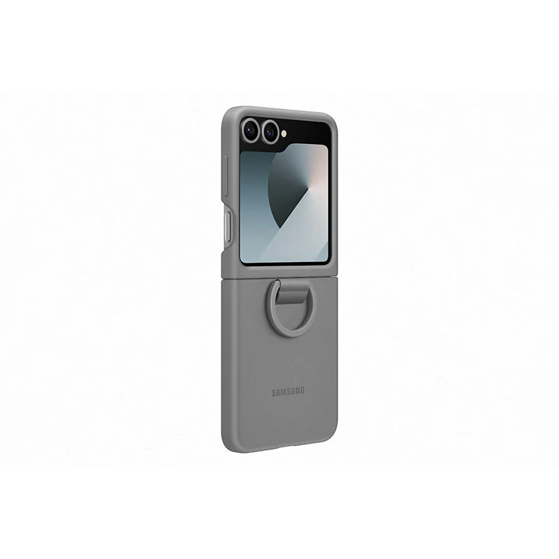 Samsung Galaxy Z Flip6 EF-PF741TJEGWW Silicone Case Gray - Image 5