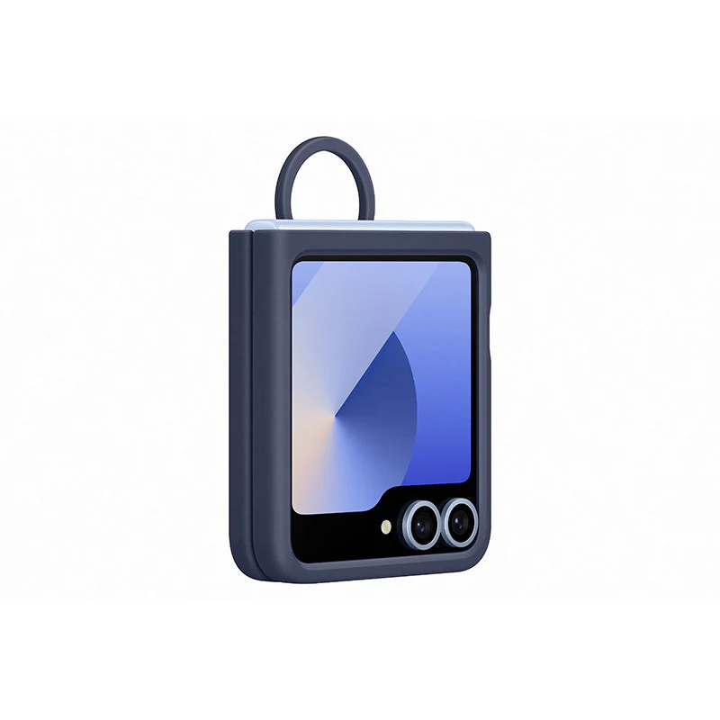 Samsung Galaxy Z Flip6 EF-PF741TNEGWW Silicone Case Navy - Image 2
