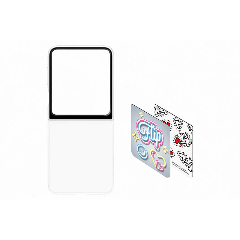 Samsung Galaxy Z Flip6 EF-ZF741CTEGWW Flipsuit Case Transparent - Image 2