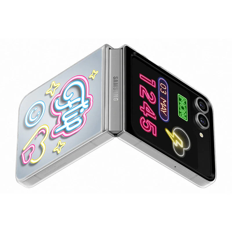 Samsung Galaxy Z Flip6 EF-ZF741CTEGWW Flipsuit Case Transparent - Image 3