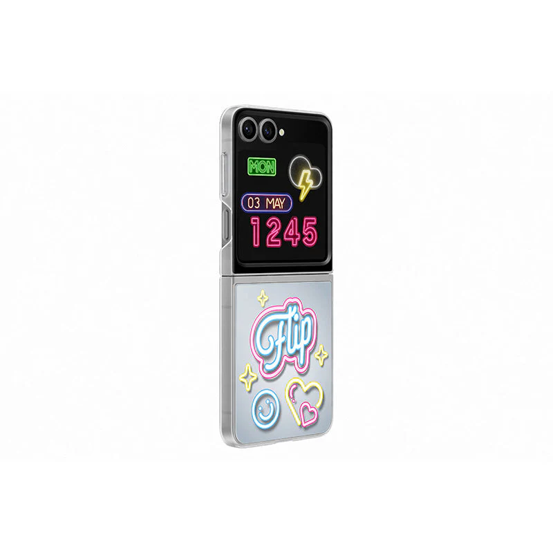 Samsung Galaxy Z Flip6 EF-ZF741CTEGWW Flipsuit Case Transparent - Image 5