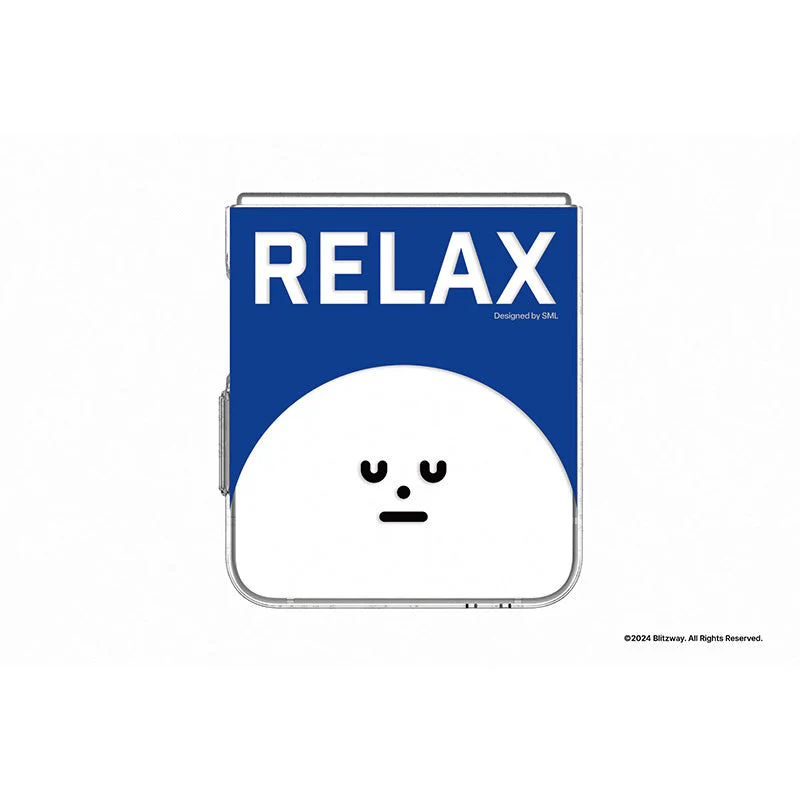 Samsung Galaxy Z Flip6 GP-FPF741SBELW Sticky Monster Lab Relax Slim Impression Case