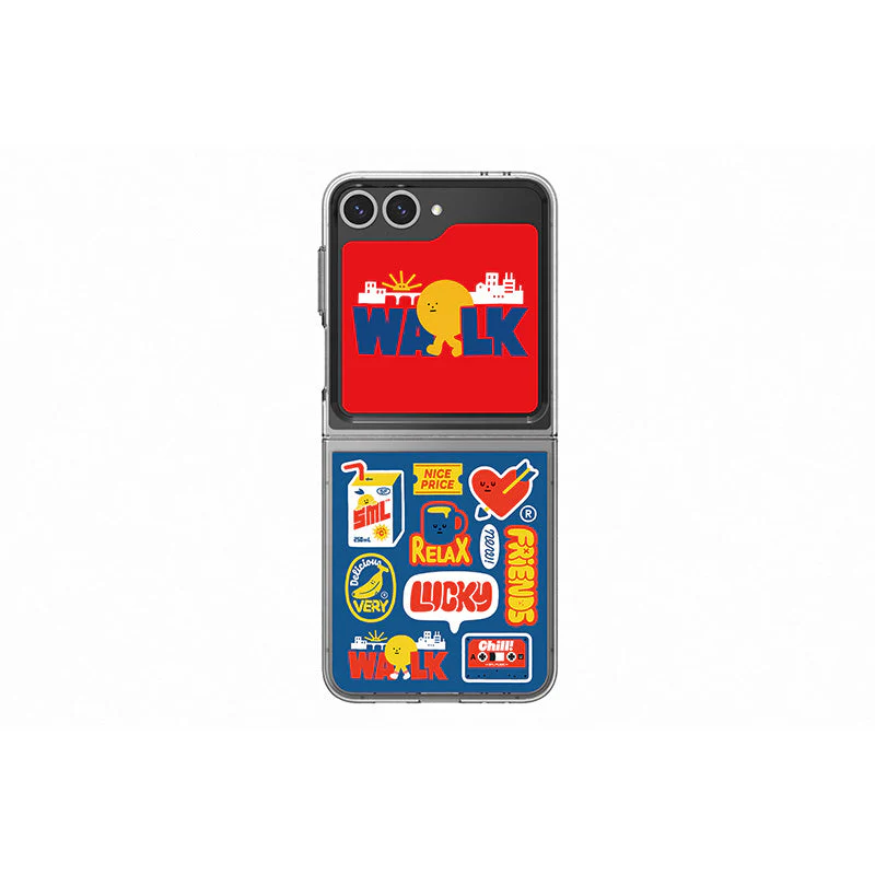 Samsung Galaxy Z Flip6 GP-TOF741SBCLW Sticky Monster Lab Lucky Flipsuit Card - Image 3