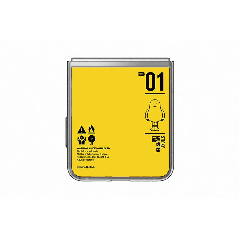 Samsung Galaxy Z Flip6 GP-TOF741SBCOW Sticky Monster Lab Fragile Flipsuit Card - Image 2