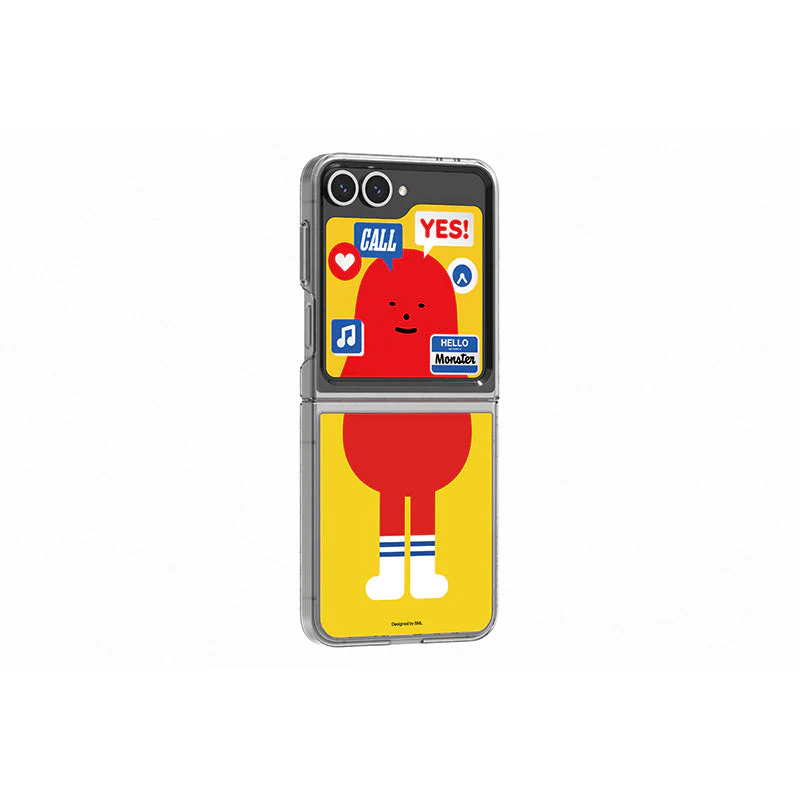 Samsung Galaxy Z Flip6 GP-TOF741SBCRW Sticky Monster Lab Redmon Flipsuit Card - Image 3