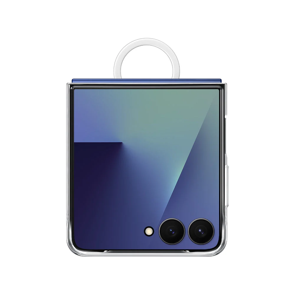 Samsung Galaxy Z Flip7 Clear Case with Ring - Image 4