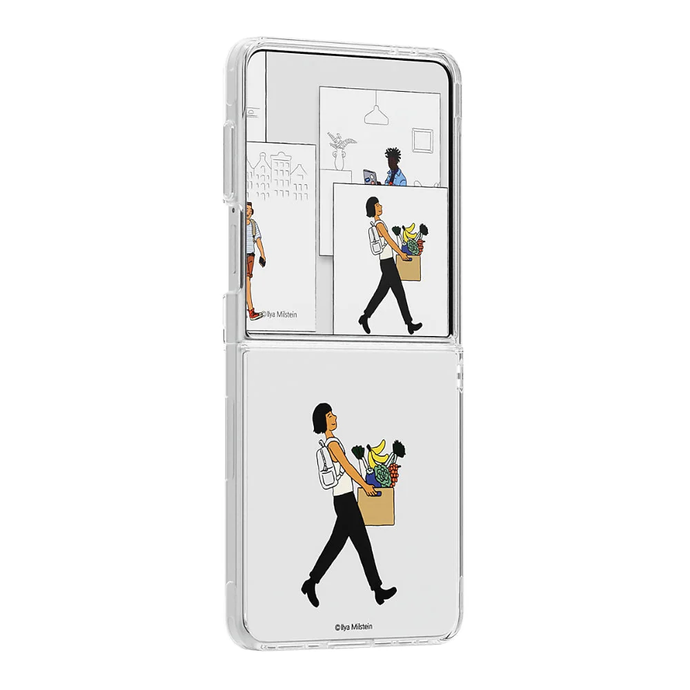 Samsung Galaxy Z Flip7 Flipsuit Case with Card Ilyamilstein Daily Life - Image 2