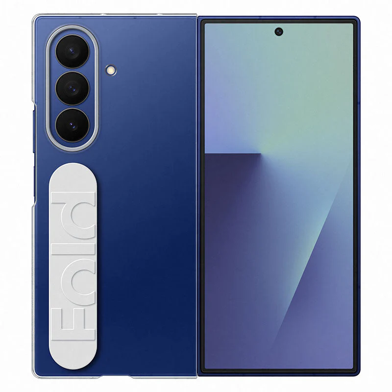 Samsung Galaxy Z Fold7 Clear Grip Case - Image 5