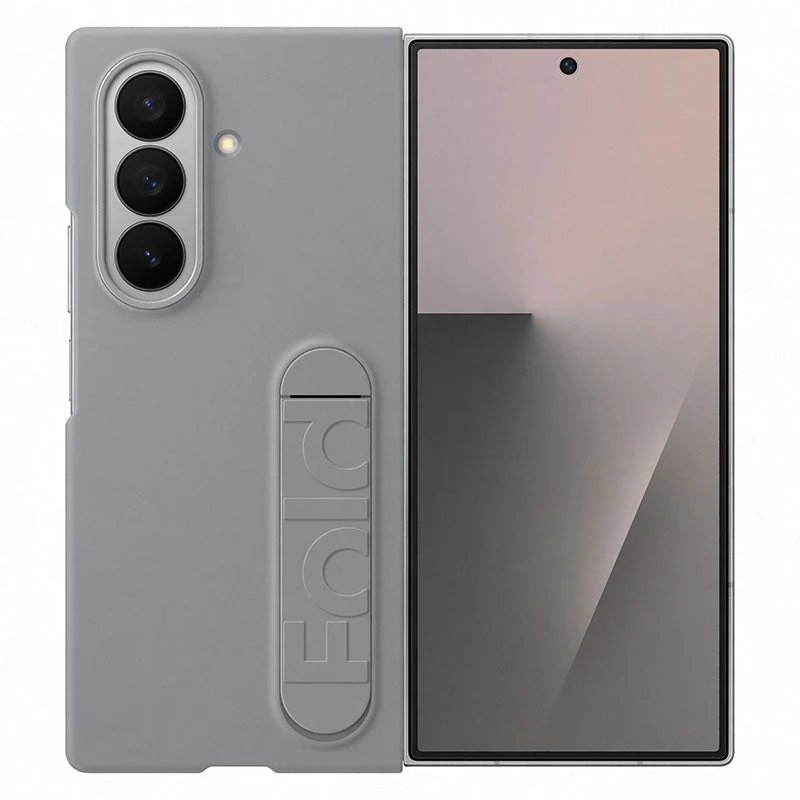 Samsung Galaxy Z Fold7 Silicone Case (Gray) - Image 5
