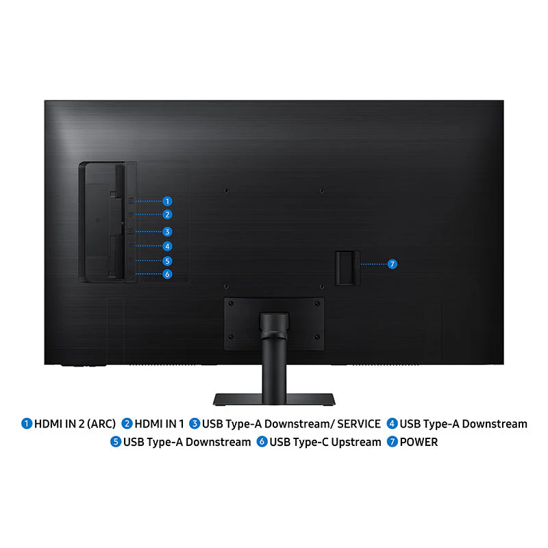 Samsung 43" UHD M7 Flat Smart Monitor - Image 4