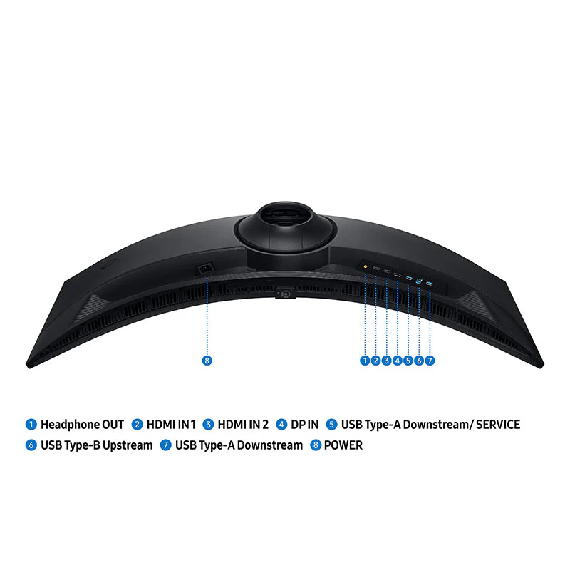 Samsung 49" Odyssey G9 DQHD 144Hz Gaming Monitor - Image 6