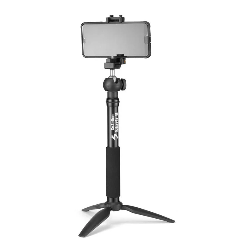 Samurai 6-In-1 Vlog Traveller Selfie Stick - Image 2