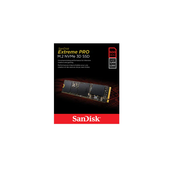 SanDisk Extreme PRO M.2 NVMe 3D SSD 500GB [SDSSDXPM2-500G-G25] - Image 3