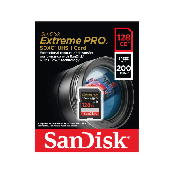 SanDisk Extreme PRO SDXC QuickFlow UHS-I 128GB - Image 2
