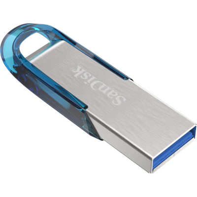 SanDisk Ultra Flair Flash Drive 128GB (Tropical Blue) USB 3.0 [SDCZ73-128G-G46B] - Image 3