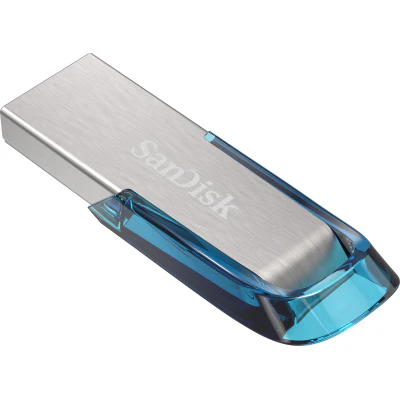 SanDisk Ultra Flair Flash Drive 64GB (Tropical Blue) USB 3.0 [SDCZ73-064G-G46B] - Image 4