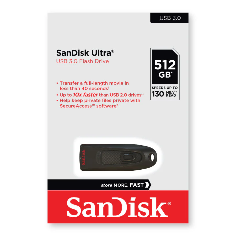 SanDisk Ultra Flash Drive 512GB USB 3.0 [SDCZ48-512G-G46] - Image 7