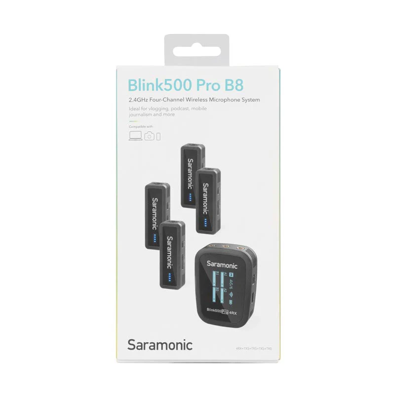 Saramonic SMC-Blink500 Pro B8 Camera Mountable 2.4GHz Microphone - Image 3
