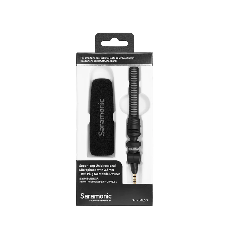 Saramonic SMC-SmartMic5S/SuperCardio Shotgun Flexible Microphone - Image 2