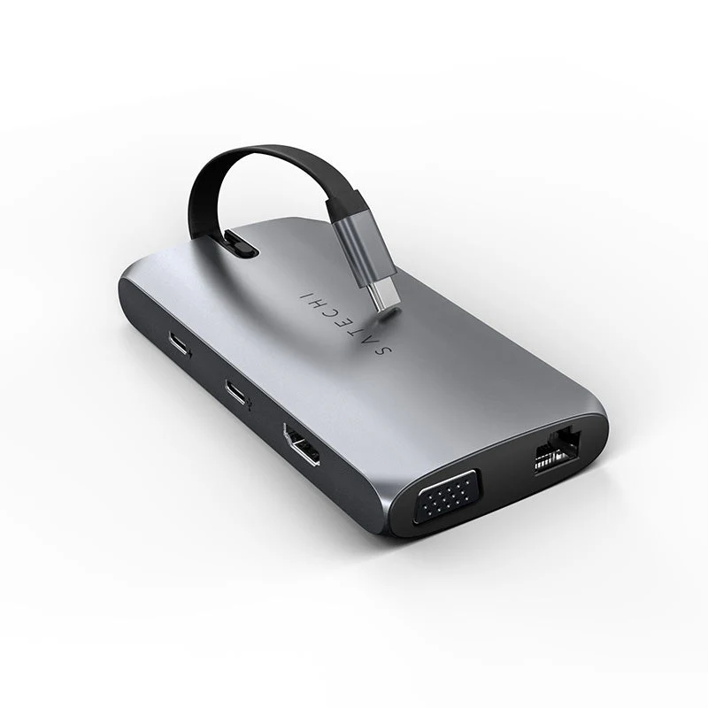 Satechi ST-UCMBAM USB-C On-The-Go Multiport Adapter (Space Grey) - Image 4