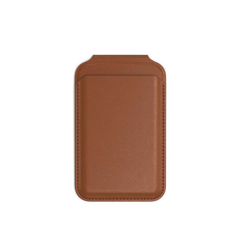Satechi ST-VLWN Vegan Leather Magnetic Wallet Stand (Brown) - Image 2