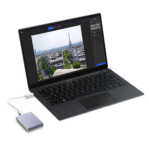 Seagate One Touch SSD 500GB (Blue) - Image 4