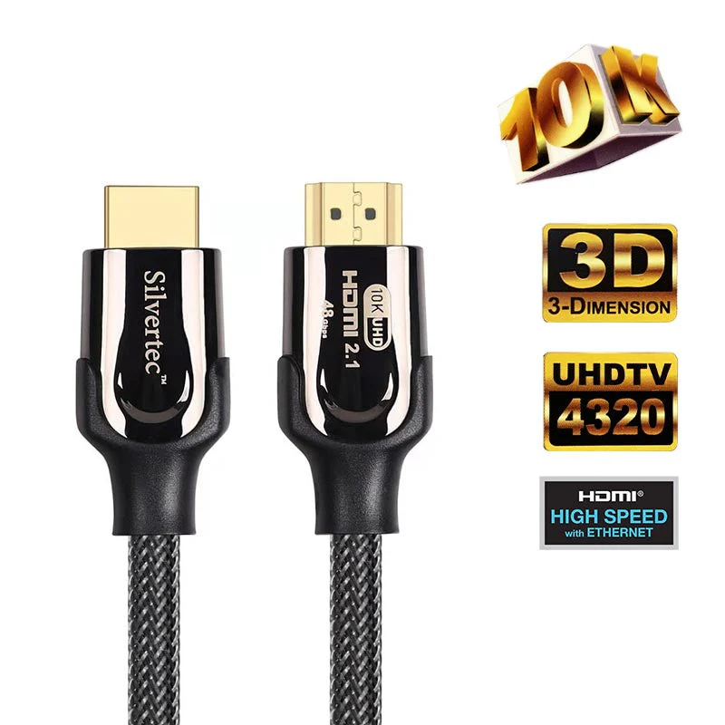 Silvertec 10K1M Zinc Aloy HDMI 2.1 Ultra HD 10K 1M - Image 2