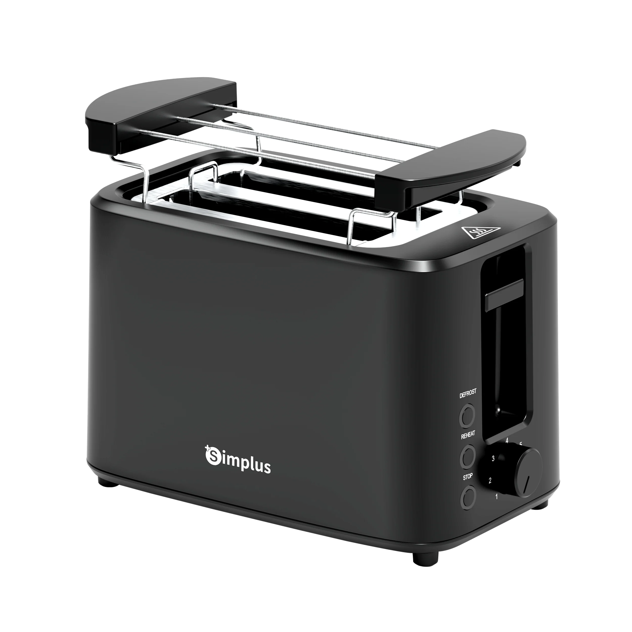 Simplus DSLU007BK01-S Black Grill Toaster