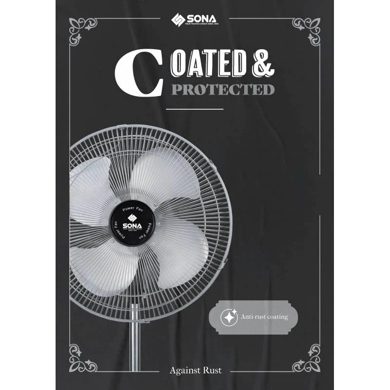 Sona SSO 6065  16Iinch Power Stand Fan - Image 3