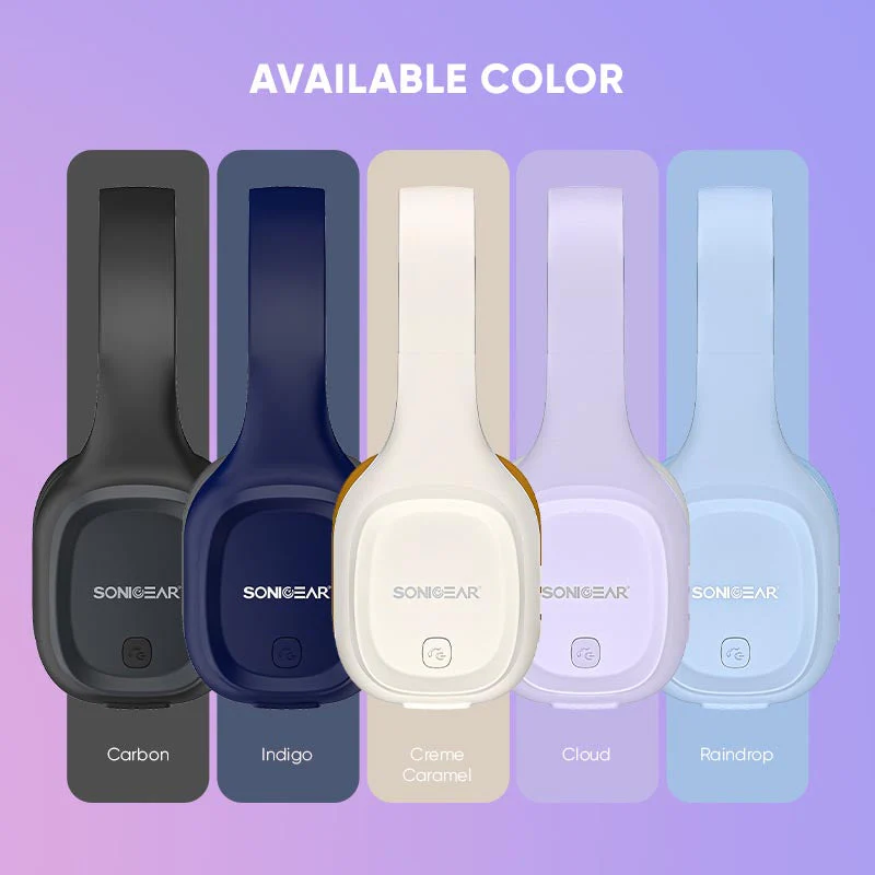 SonicGear Airphone 5 BT Headphone - Raindrop - Image 6