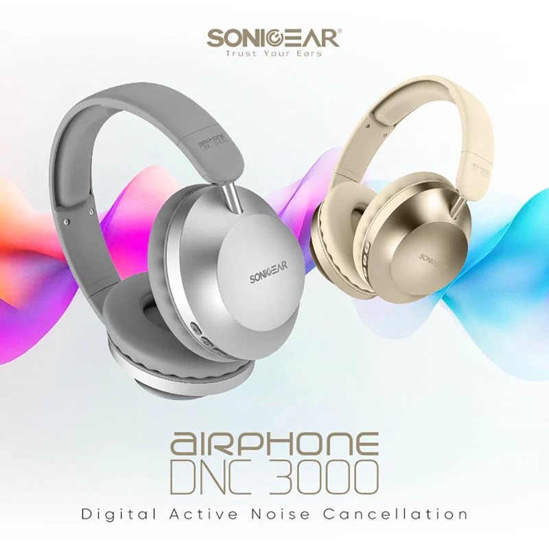 SONICGEAR AIRPHONE DNC 3000 Cream