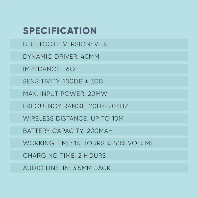 SonicGear Airphone III (Type C) BT Headphones - Carbon - Image 6