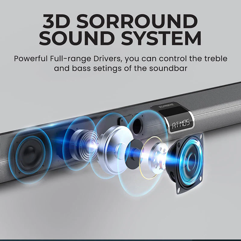 SonicGear Studiobar 6000 + Subwoofer + Mic - Image 2
