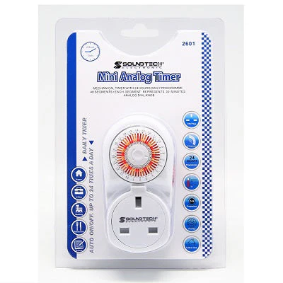 SoundTeoh 2601 Mechanical Timer - Image 2