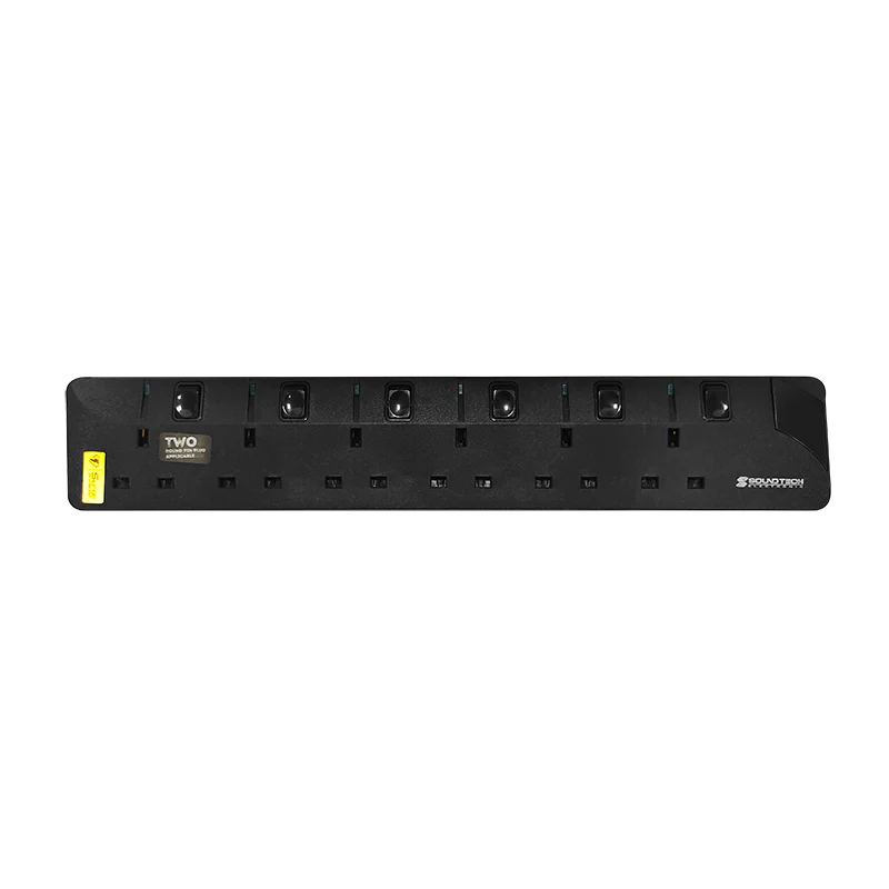 SoundTeoh PS-006A/6MBK 6Way 6M Extension(Black)