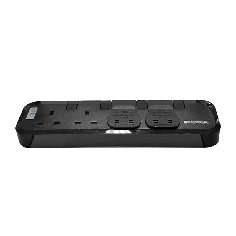 SoundTeoh PS-44 4Way Extension with Power Indicator 3M (Black) - Image 2
