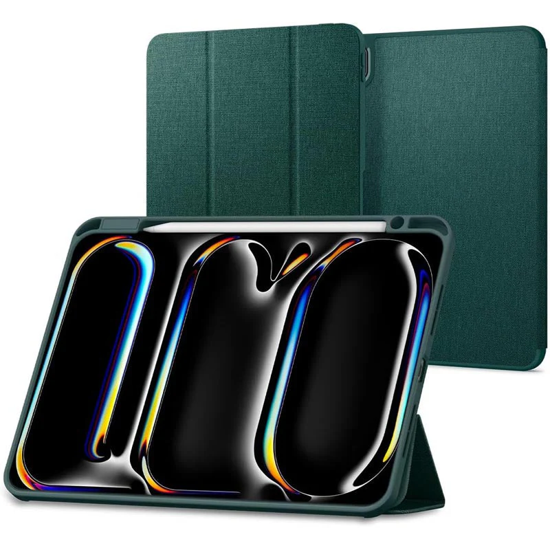 Spigen iPad Pro 11 (2024) Case Urban Fit Midnight Green