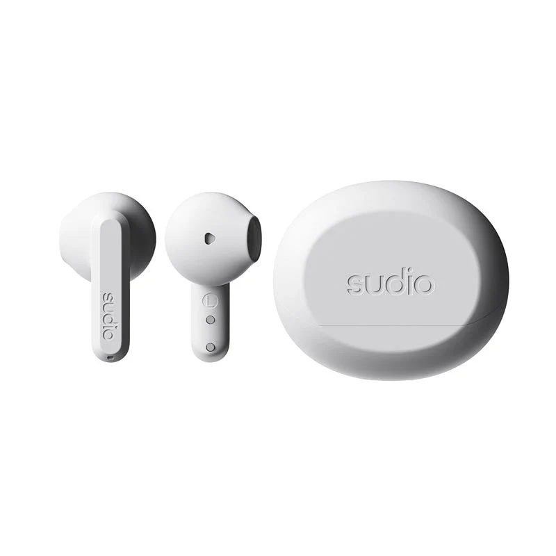 Sudio A3 Wireless Earbuds - White - Image 4