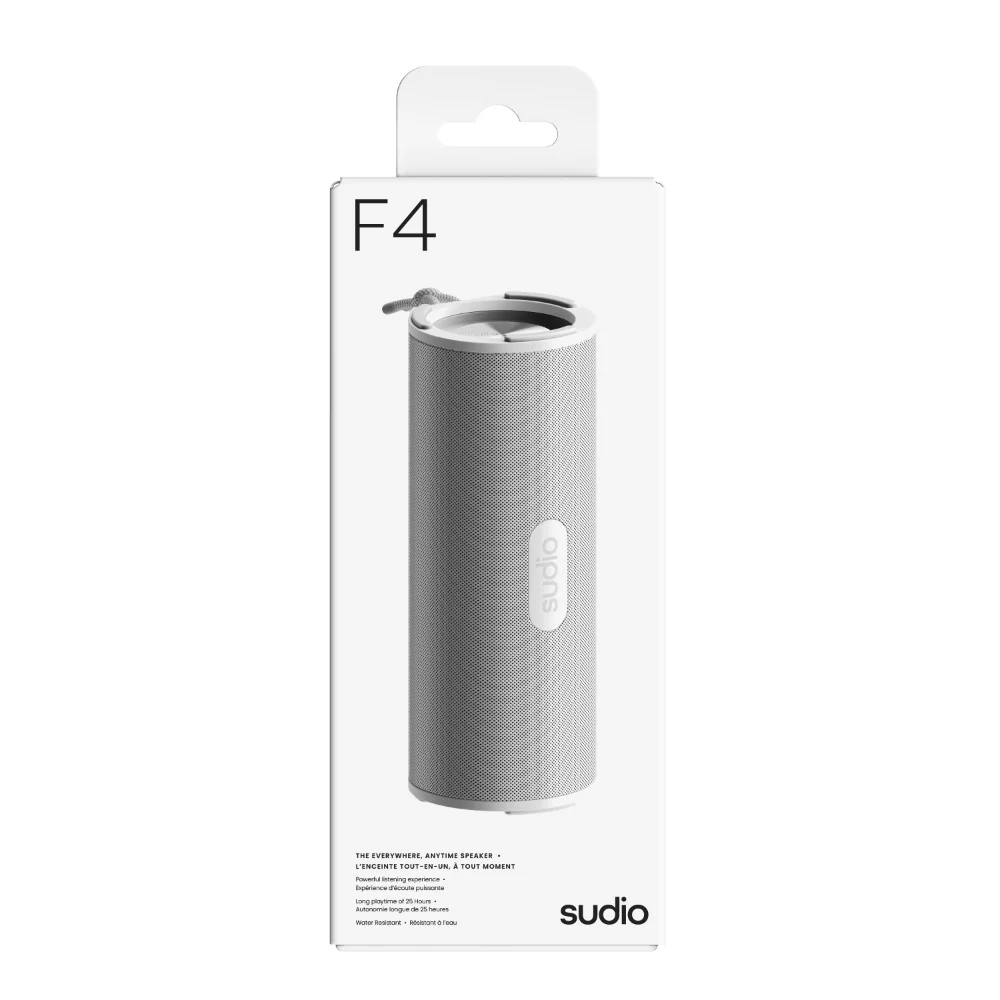 Sudio F4 Wireless Speaker - White - Image 5