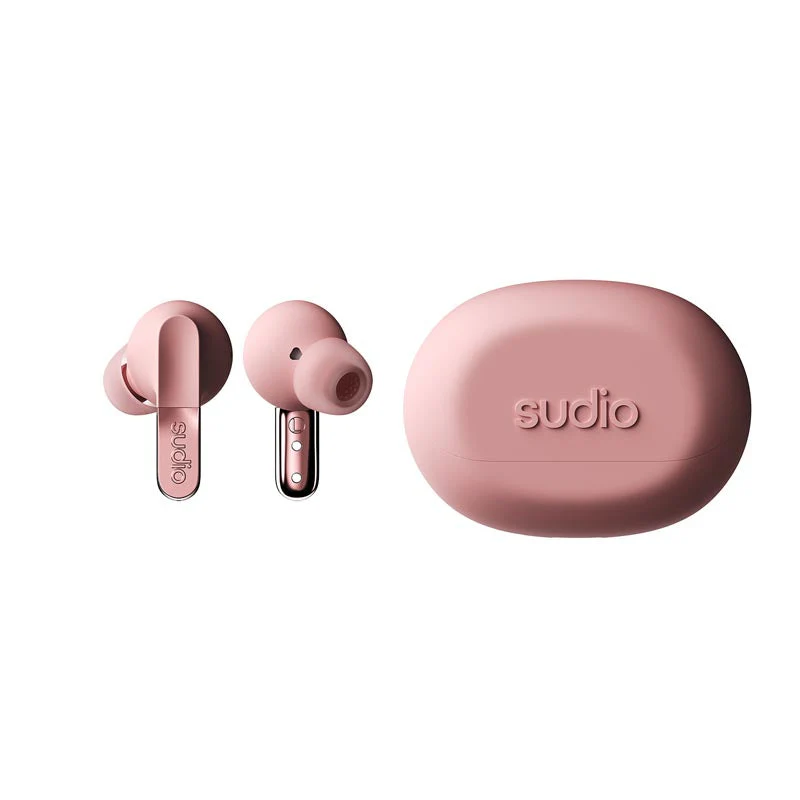 Sudio N3 Pro Wireless Earbuds - Pink - Image 4