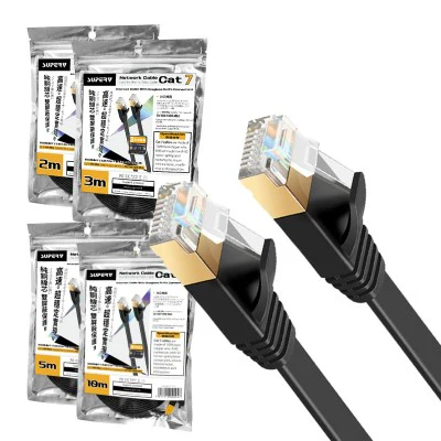SuperV C702 Lan Cable Cat7 2M(Black)