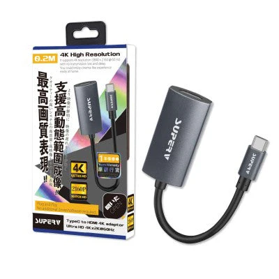 SuperV HC02 Type C to HDMI 4K Adapter - Image 2