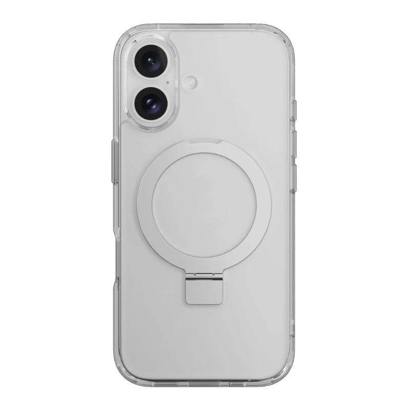 SwitchEasy iPhone 16 Plus (2024) Clear MagStand M Stand Guard Protective Case Clear - Image 2