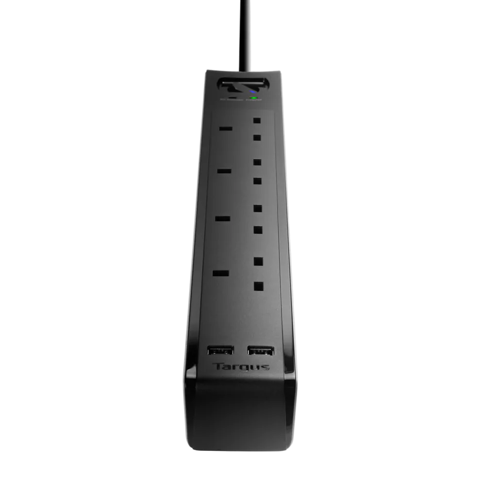 Targus APS1001AP-50 UK Smart Surge 4 with 2 USB Ports - Image 3