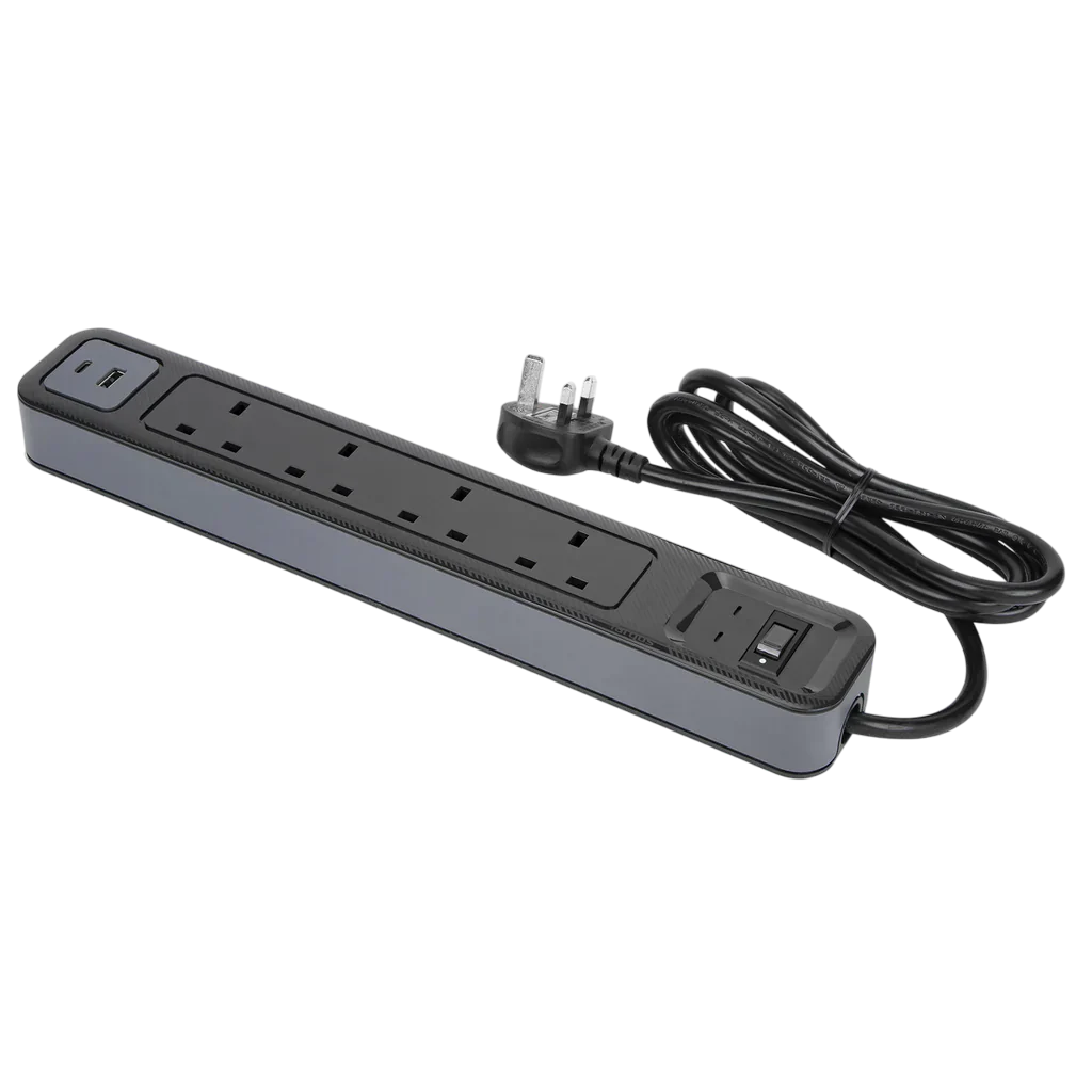 Targus APS2001AP-50 UK Smart Surge 4 Pro with USB-C PD Port